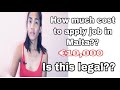HOW MUCH COST TO APPLY JOB IN MALTA? | EXACT EXPENSES IF YOU APPLY JOB IN MALTA
