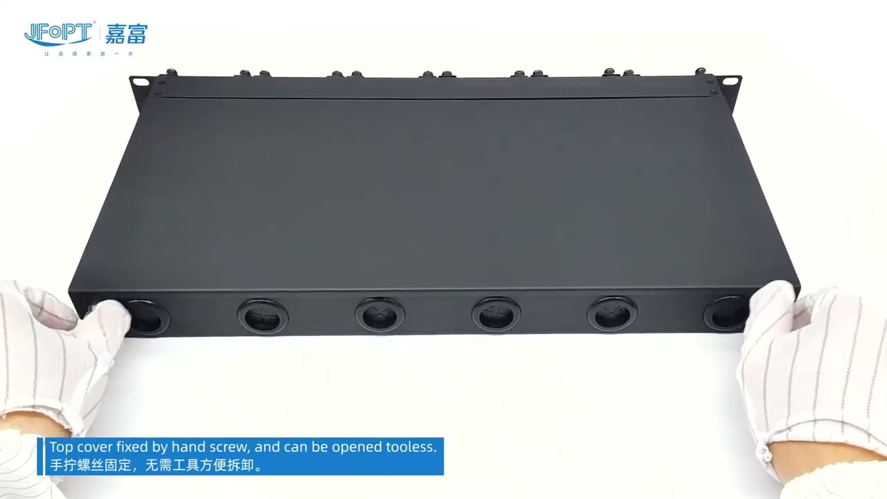 High density MPO/MTP patch panel