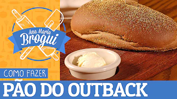 Como esquentar pão Outback?