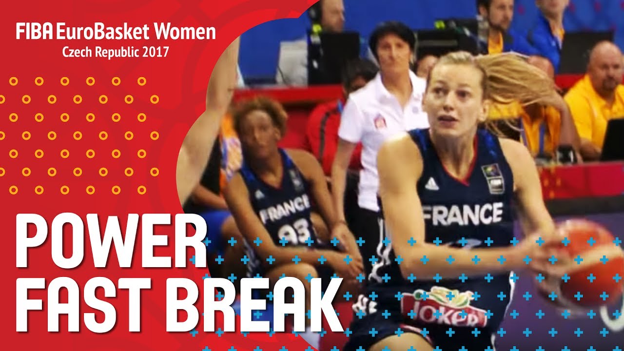 Oh my goodness! France shines with a powerful fast break!