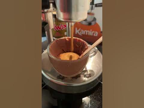 Tutorial super semplice per Kamira la macchina da caffè espresso cremoso  sul fornello di casa 