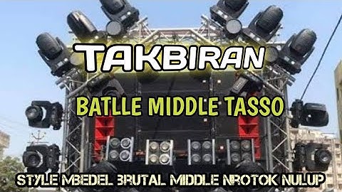 DJ GEMA TAKBIR MIDDLE CETHUSS X PENUTUPAN || AMUNISI TARLING | VIRAL TIK TOK 2K25