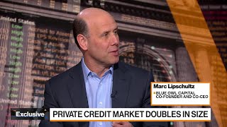 Blue Owl's Lipschultz Is Willing to Partner With Banks
