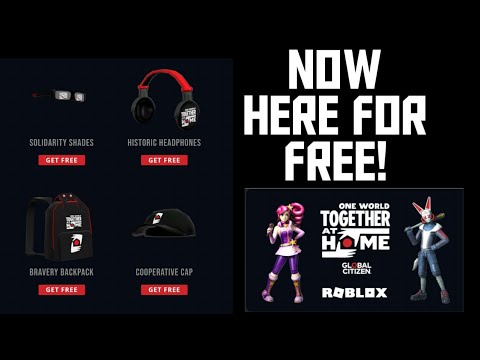 Roblox Global Citizen Event Is Now Here Free Items Youtube - cicada3301 roblox