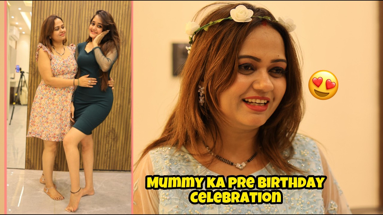 Mummy abhi Itni Slim ho gai hai She can Wear Long Gown Mummy Ke Brithday Celebration Shopping