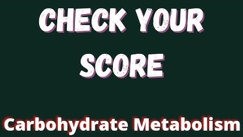Carbohydrate Metabolism||Jkssb||Top 50 MCQ