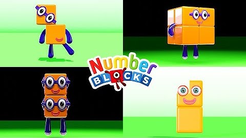 NEW! NUMBERBLOCKS Quadparison Part 7 | 3D Blender Lab