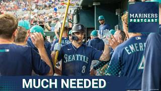 MARINERS POSTCAST: Seattle Mariners get MUCH NEEDED WIN vs Texas Rangers