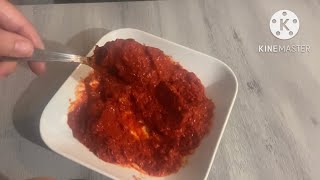 Harissa sauce صلصة الهريسة المنزلية بالطريقة الصحيحة و سر نجاحها