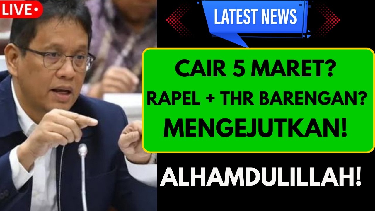 PENSIUNAN WAJIB TAHU! Benarkah 5 Maret 2026 Gaji Pensiun, Rapel & THR Cair Bersamaan? Ini Faktanya