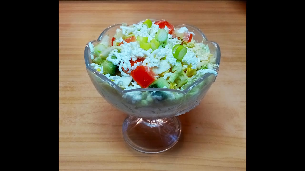 Salát z čínského zelí