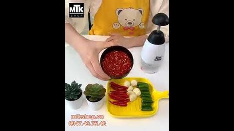 Máy dập tỏi ớt, rau củ quả Cực Nhanh SlapChop - |0947437542| - |MTKShop.vn|