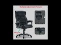 STAPLES Lockland Big &amp; Tall Ergonomic Office Chair Bonded Leather Adjustable Height Black