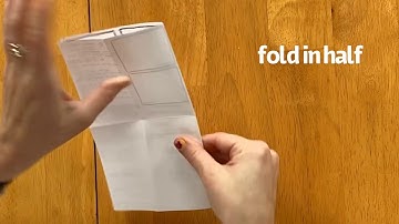 folding an 8-page zine