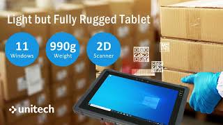 Introduction Unitech TB170 Windows Tablet