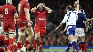 Double Yellow Card for Props - Wales v France 21st February 2014