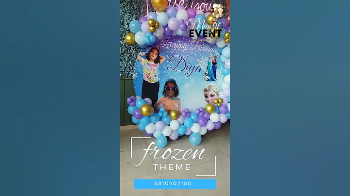 Frozen Theme decoration|Frozen theme decoration at home|Frozen theme decoration for birthday|Frozen