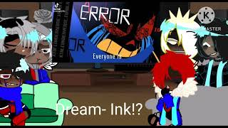 Sans Aus React To Error And Dream And Killer And Nightmare And Horror And Dust Sans