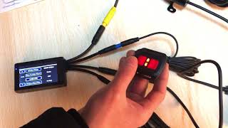 VSYS Motorcycle Dual Dash cam DVR Operation Demonstration