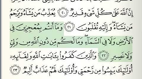 029 _ تدبر آيات سورة العنكبوت تلاوة الشيخ صابر عبد الحكم قراءة د. عبد الله الأسمري