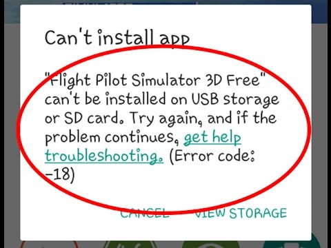 How To Fix Error Code 18 In Google Play Store|App Can't Install