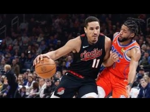 Oklahoma City Thunder vs Portland Trail Blazers - Full Game Highlights | Jan 23, 2023-24 NBA Season