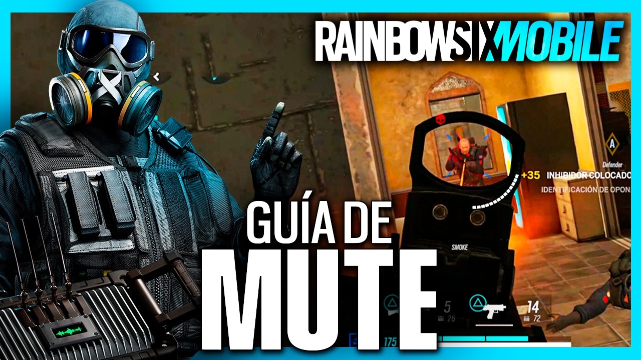 Cómo USAR a MUTE en RAINBOW SIX MOBILE | Guía Operadores
