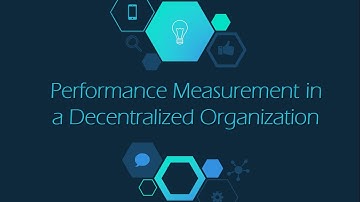 Performance Measurement in a Decentralized Organization