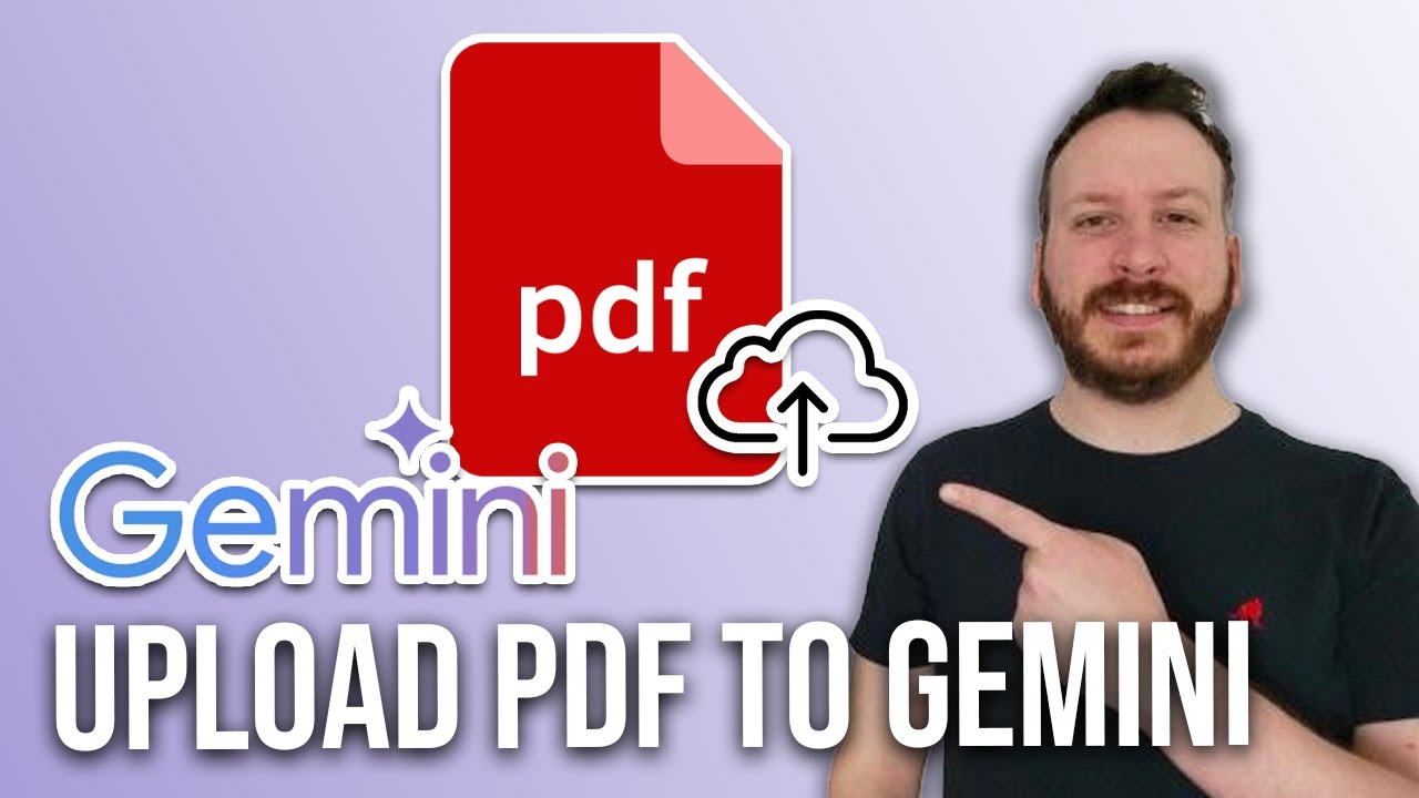 How To Upload PDF To Google Gemeni AI