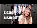 closet clean out 2020