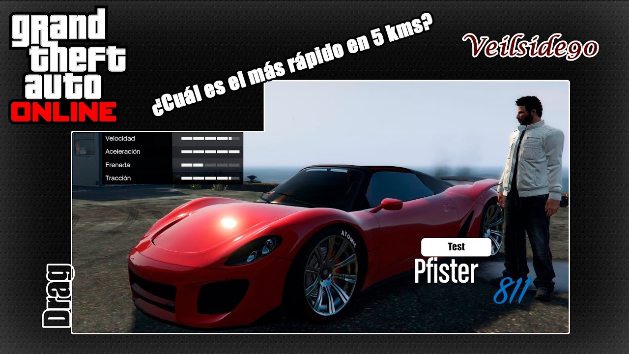 GTA 5 Online: Pfister 811 en el nuevo test de velocidad (5 Kms) defensa y justicia