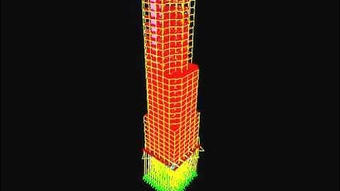 sap2000 analysis.wmv