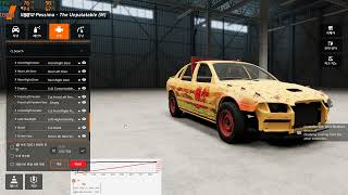 BeamNG Drive GARAGE #113 Ibishu Pessima Drag Derby 7.5L V8