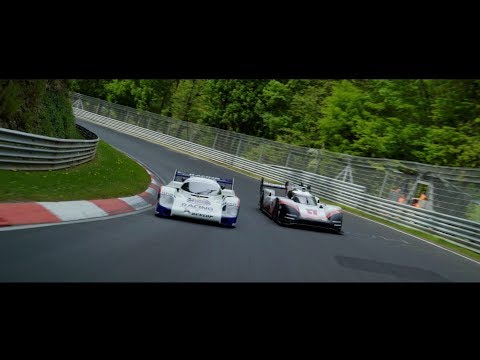 919tribute on tour - the 956 and the 919 Hybrid at the 24h Nürburgring