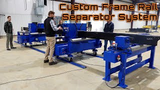 Custom Frame Rail Separator System for Commercial Freight Vehicles