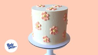 Easy Ercream Daisy Cake