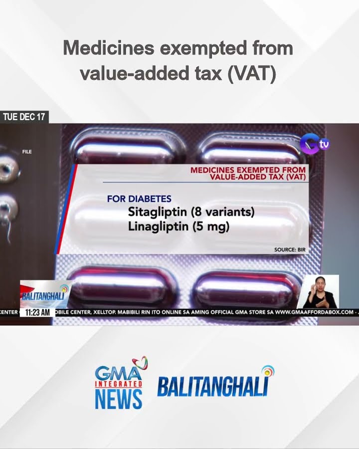 Medicines exempted from value-added tax (VAT) | Balitanghali