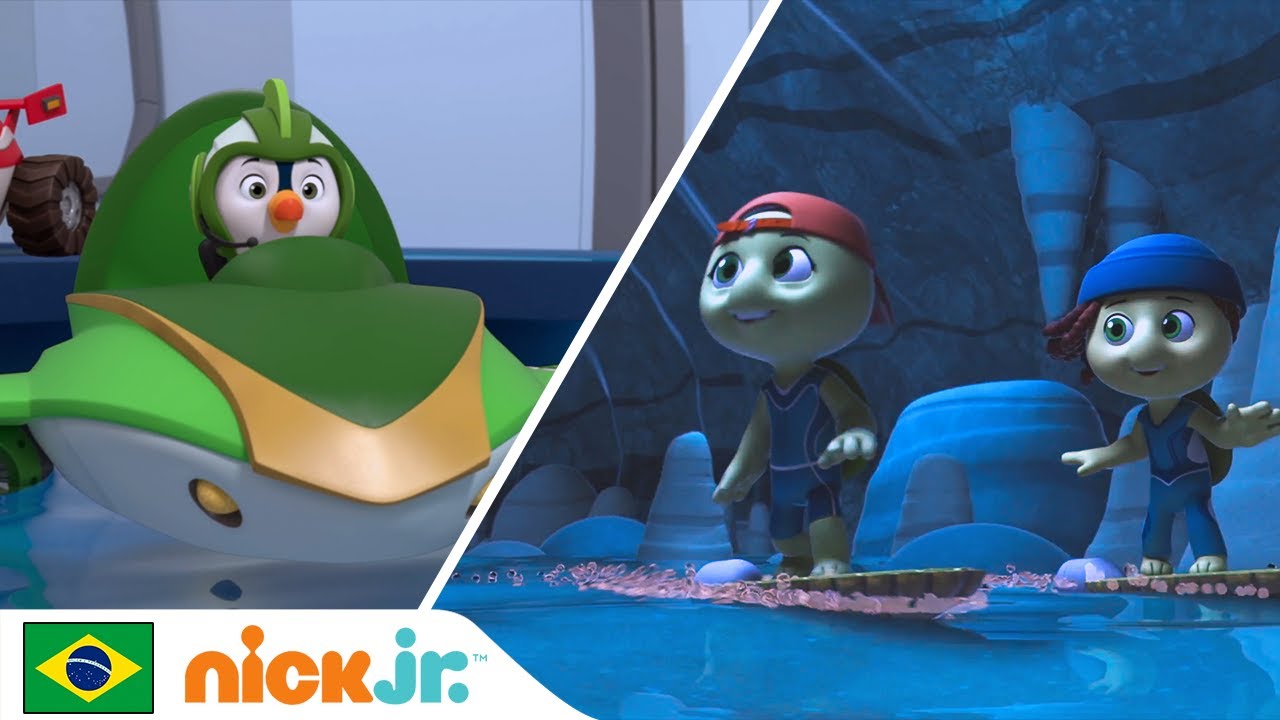 Top Wing | Surfando na caverna | Nick Jr. em Português