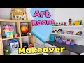 Art room studio makeover