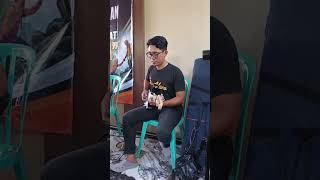Tukang melodynya focus banget #dangdut #guitar