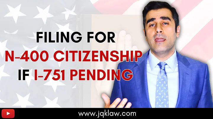 Can you file Form N-400 (Citizenship) if your Form I-751 is still pending? - DayDayNews