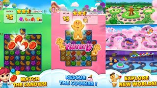 Sweet Road: Cookie Rescue Free Match 3 Puzzle Game Android 2019 screenshot 1