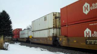 ACE And SD70M Lead UP Stack Train