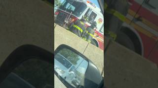 Firefighters Respond to a Minor Car Accident 🚒🚗
