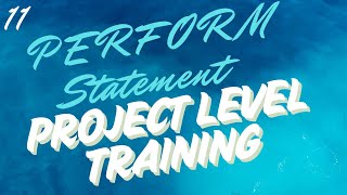 Lec - 11 | PERFORM Statement | Types of Perform | EVALUATE | GO BACK | STOP RUN | By Rahul Garg