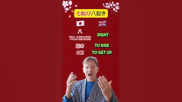 Learn Japanese through Idioms/七転び八起き