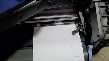 HP Design jet 800 test print #2 #designjet