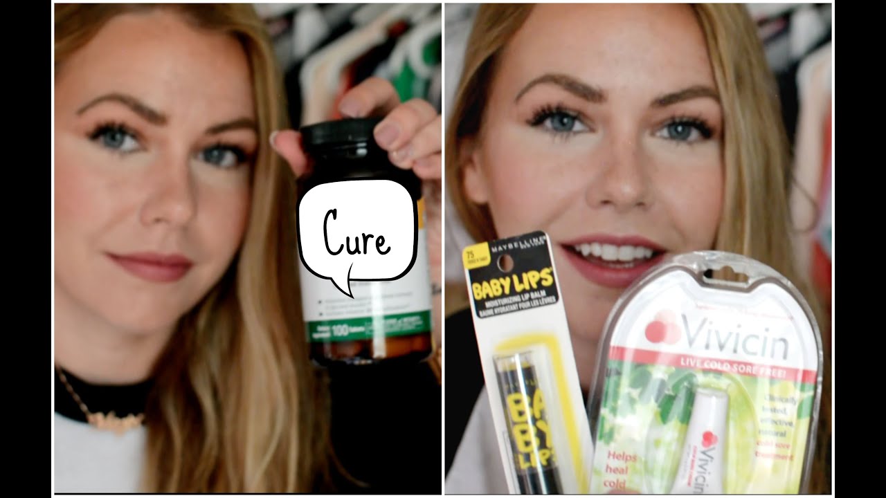 How to Naturally Get Rid Of Cold Sores + GIVEAWAY! - YouTube