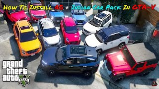 How to install 45  INDIAN CARS PACK In GTA V (2023) GTA 5 MODS