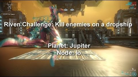 Warframe | Riven Challenge - Kill enemies on a dropship
